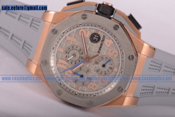 1:1 Clone Audemars Piguet Chronograph Lebron James Limited Edition Watch Rose Gold 26210OI.OO.A109CR.01 - Click Image to Close
